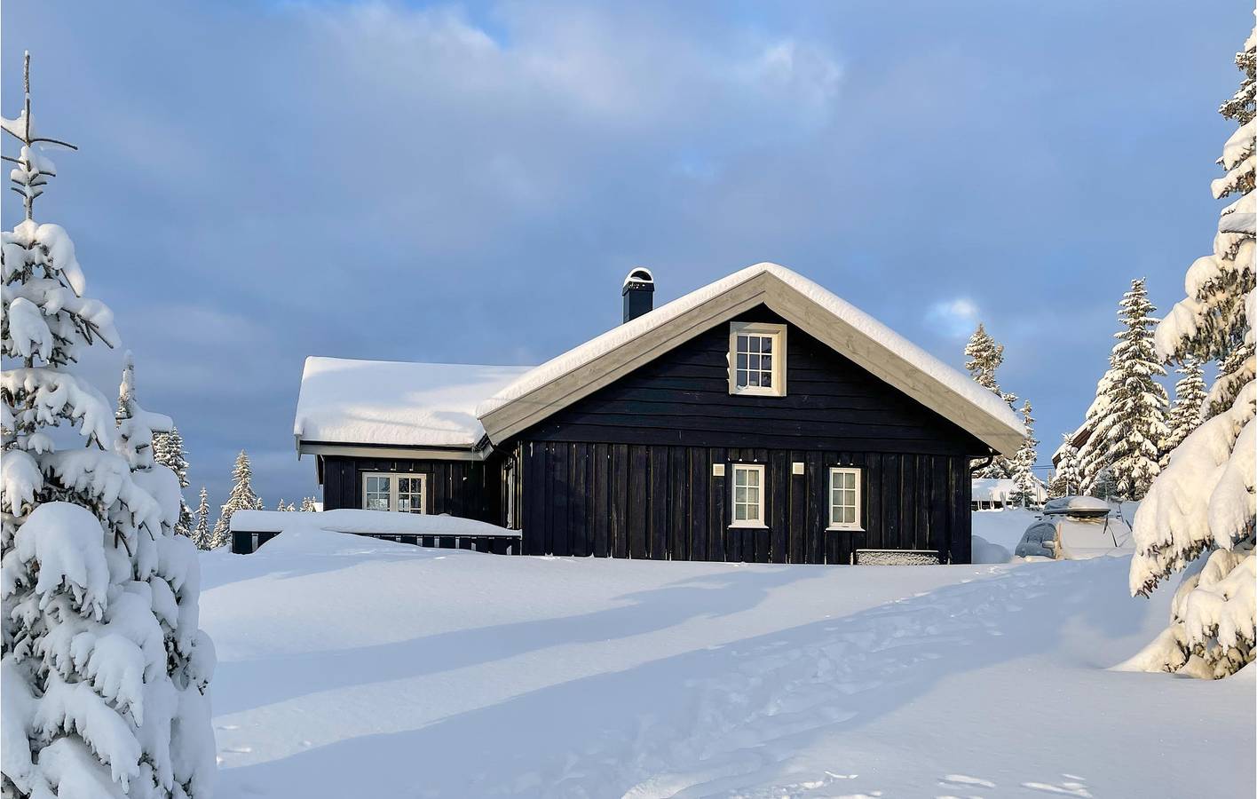 Feriehus for 8 personer med sauna in Sjusjoen, Ringsaker 