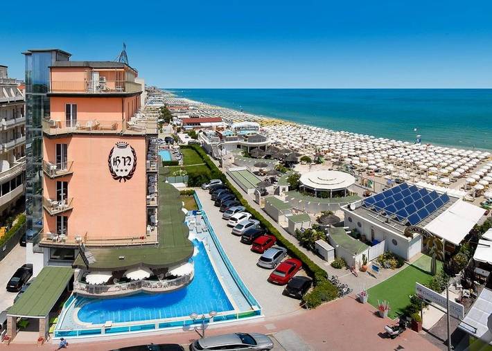 Bed & breakfast dla 2 osób, z Balkon i Jacuzzi oraz Taras i Ogród w Cervia