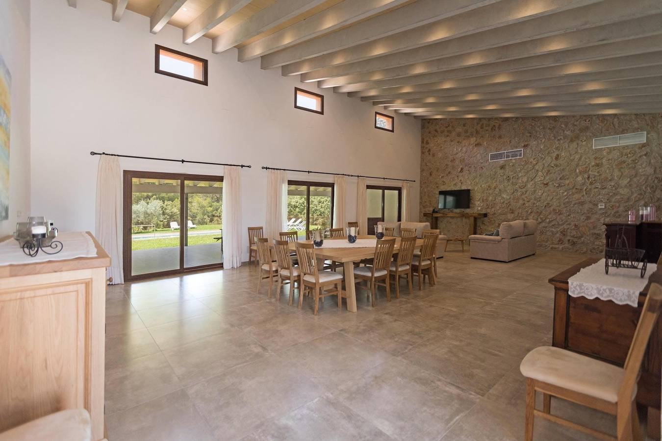 Elegant Mallorca Villa | Villa Augusta | 6 Bedrooms | Spacious Furnished Sun Terrace | Private Outdoor Pool | Bbq Facilities | Shaded Outdoor Dining Area | Private Garden | Selva in Binibona, Selva