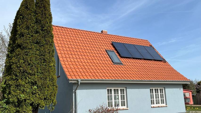 Ferienhaus für 6 Personen, mit Garten in Saal