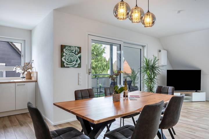 Ferienwohnung für 6 Personen, mit Balkon
