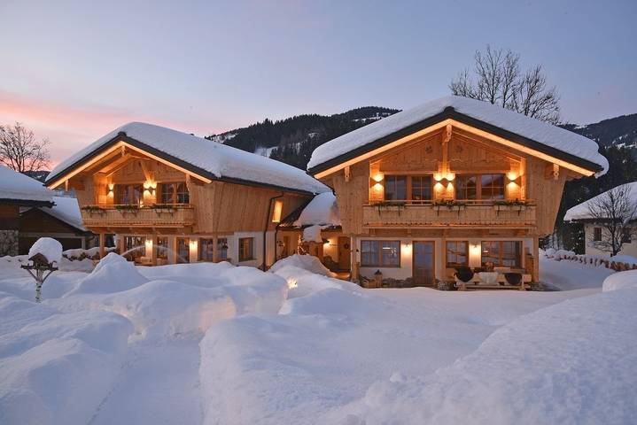 Chalet für 12 Personen, mit Sauna und Terrasse, mit Haustier in Wagrain