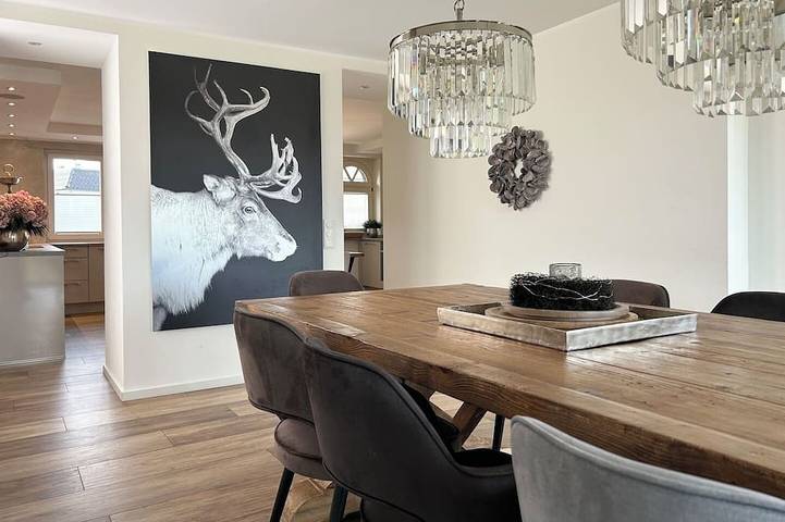 Ferienhaus für 13 Personen, mit Terrasse und Garten sowie Sauna, mit Haustier in Neuastenberg