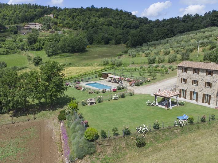 La Dama in Cortona, Provincia de Arezzo
