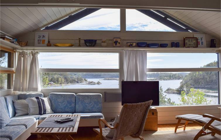 Ferienhaus für 10 Personen mit Terrasse in Tvedestrand