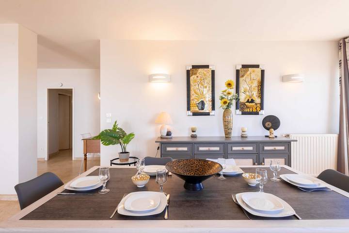 Gîte pour 6 personnes, avec balcon/terrasse, adapté aux familles dans Plage Centrale (Valras-Plage) - 4