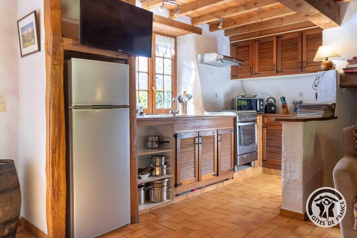 Le Chèvrefeuille in Oust, Parc naturel régional des Pyrénées ariégeoises