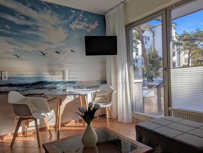 Holiday apartment for 3 people, with balcony and sauna - 1