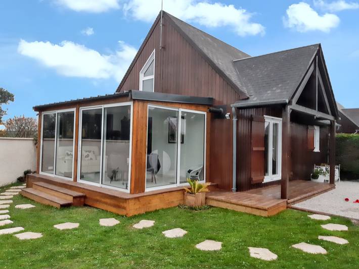 Maison de vacances pour 5 personnes, avec terrasse à Colleville-Montgomery