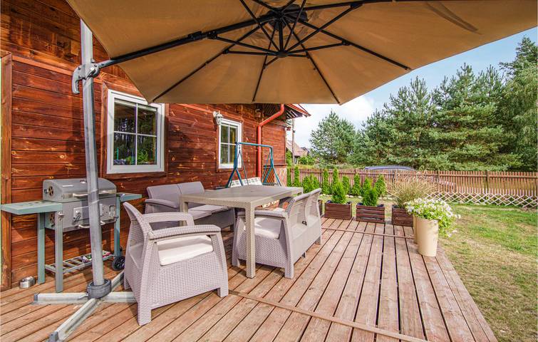 Ferienhaus für 8 Personen mit Ausblick in Zatoka Gdańska