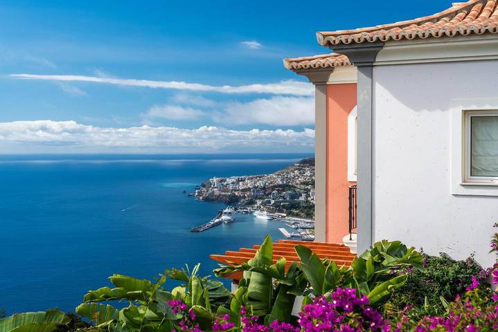 Bungalow für 8 Personen, mit Pool und Sauna sowie Ausblick und Garten auf Madeira - 3
