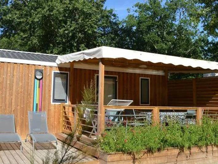 Camping pour 4 personnes, avec bassin pour enfant à Arès - 2