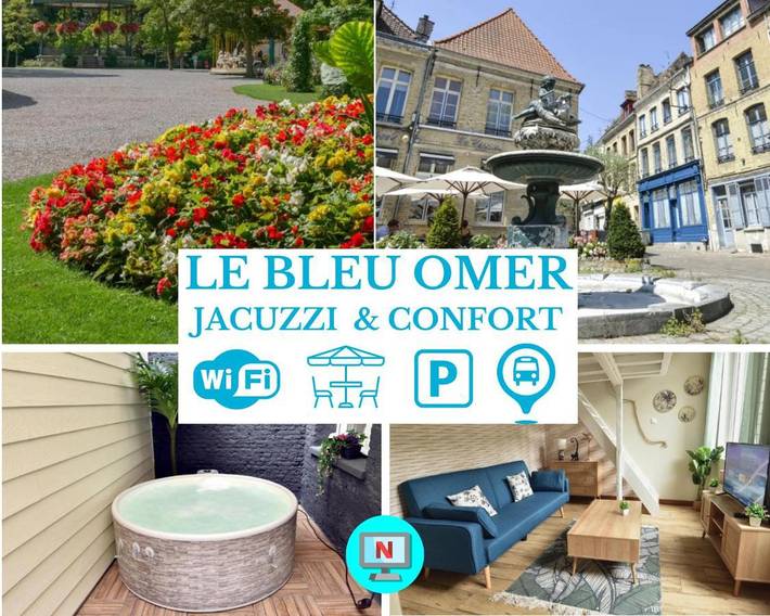 Appartement de vacances pour 5 personnes, avec jacuzzi et terrasse