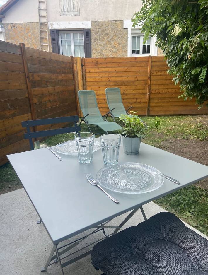 Estudio entero, Estudio para 2 personas con jardín in Ouistreham, Región de Caen