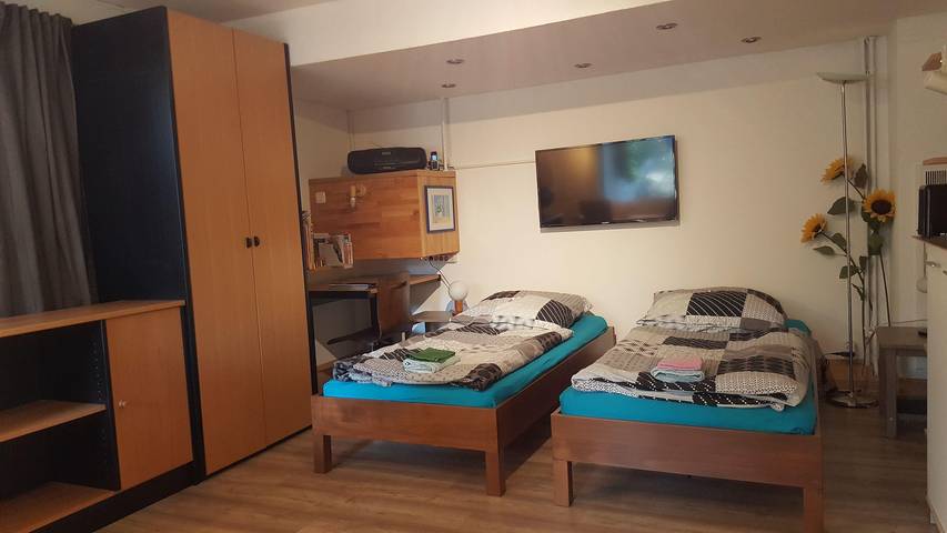 Studio pour 2 personnes, avec Jardin