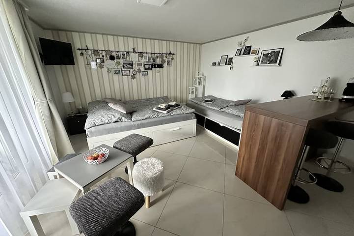 Appartement entier, Studio romantique au milieu des vignobles in Laufen-Uhwiesen, Canton de Zurich