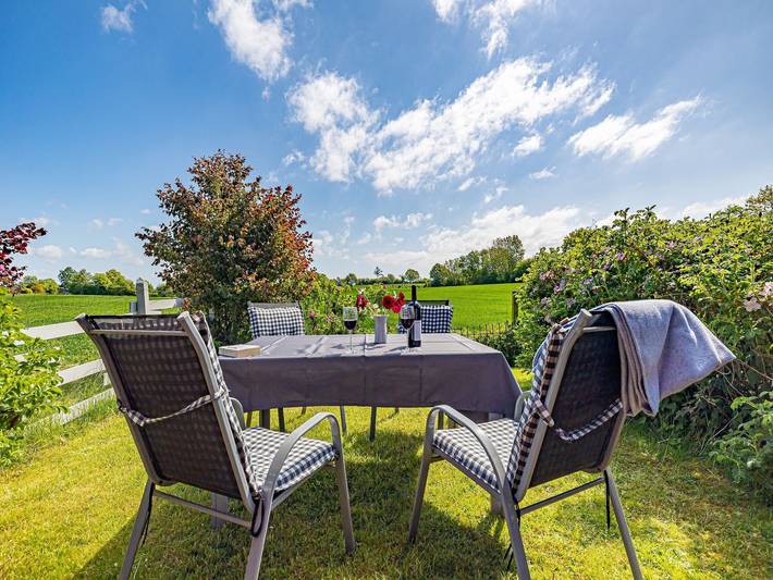 Ferienwohnung für 6 Personen, mit Terrasse und Garten sowie Ausblick, kinderfreundlich in Steinberg - 3