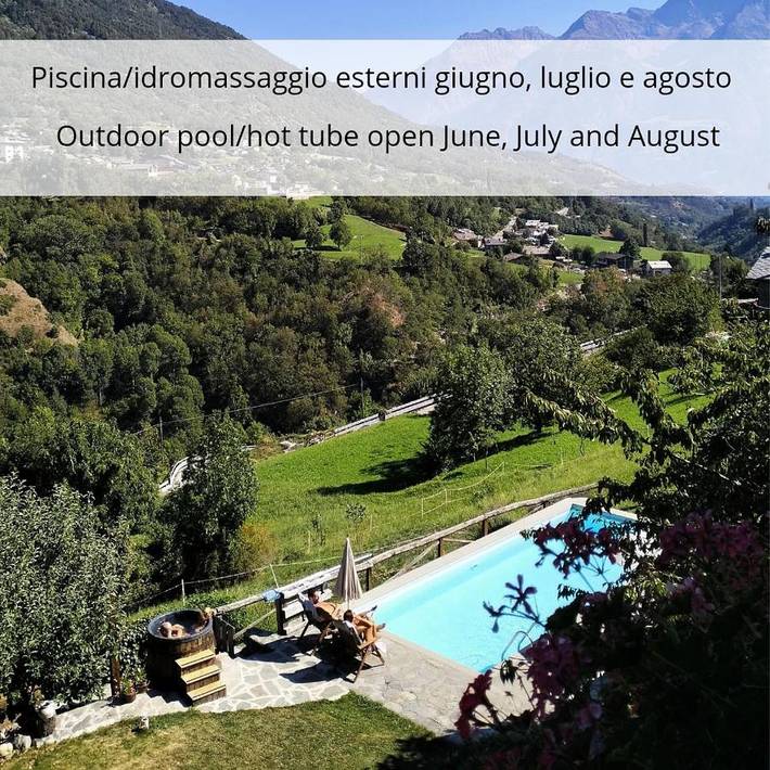 Location de vacances pour 2 personnes, avec jardin et piscine ainsi que sauna et jacuzzi dans Roisan - 3