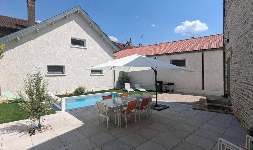Maison de vacances pour 8 personnes, avec Terrasse et Piscine