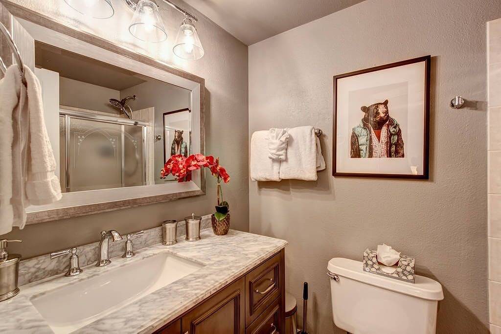 Ganze Wohnung, Wildwood - Luxus Ski In / Creekside Haustierfreundliche Wohnung im Herzen von Breck in Arapaho and Roosevelt National Forests