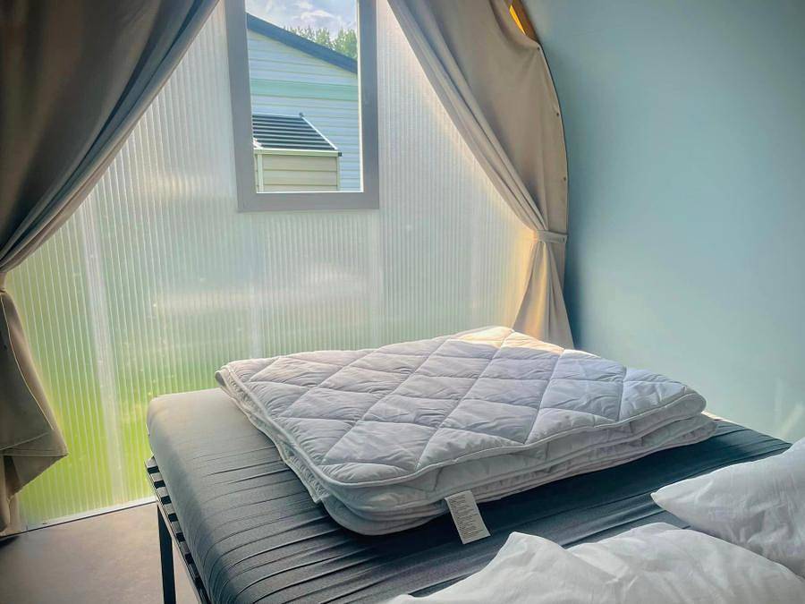Camping Les Près Marcotte - Tent 2 personen - Coco Zoet Les Lys in Hem-Hardinval, Amiens en omgeving