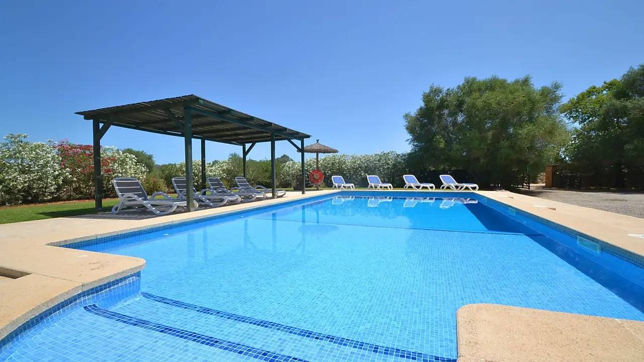 Casa de vacaciones para 9 personas con jardín in Porreras, Mallorca Sur
