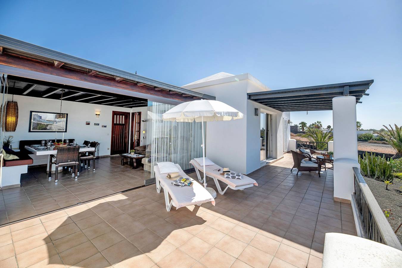 Appartement de vacances 'Casa Vista Hermosa' avec vue sur la mer, terrasse privée et Wi-Fi in Playa Blanca, Yaiza