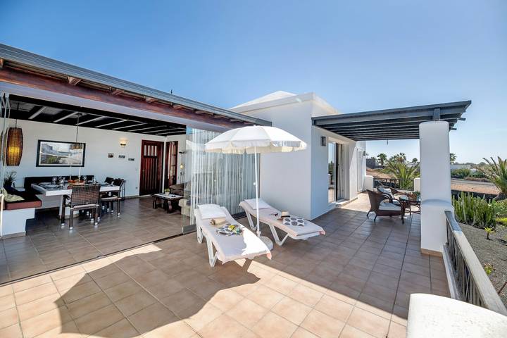 Ferienhaus für 4 Personen, mit Balkon und Garten in Playa Blanca - 2