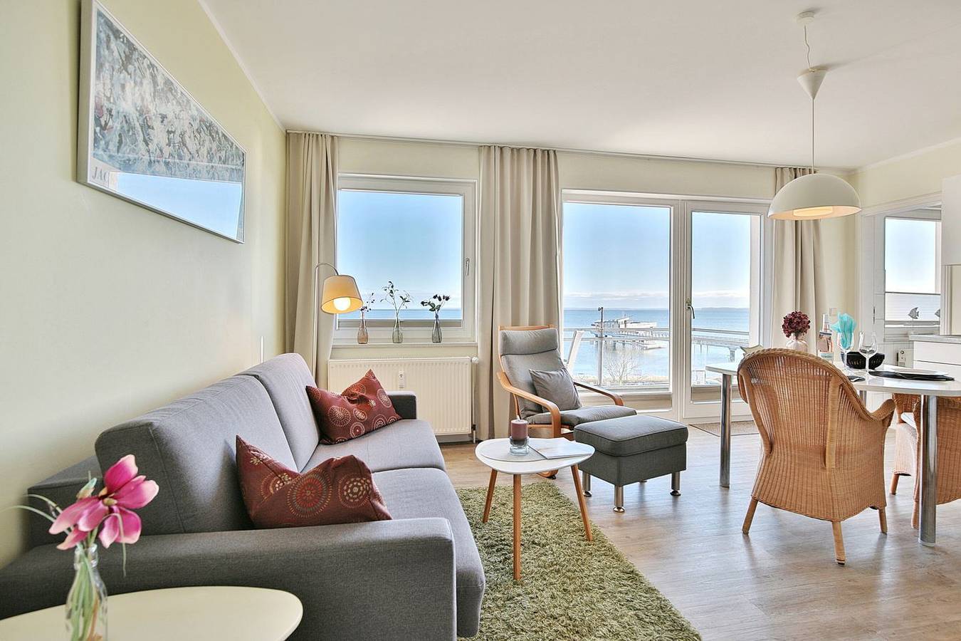 Feriendomizil Strandblick Appartement 1 Meerblick, foto 6