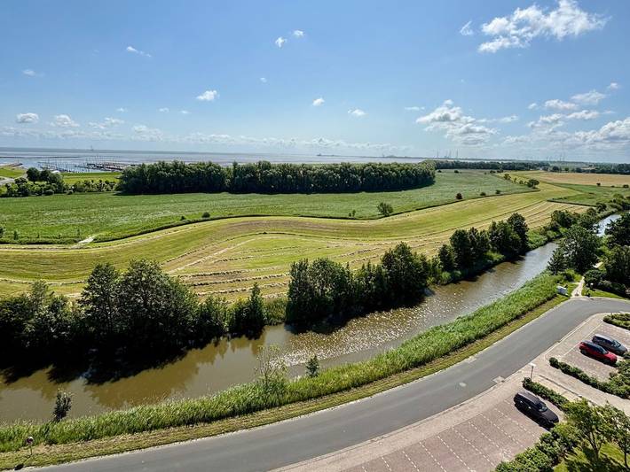 Ferienwohnung für 2 Personen, mit Balkon und Pool sowie Ausblick in Horumersiel - 4