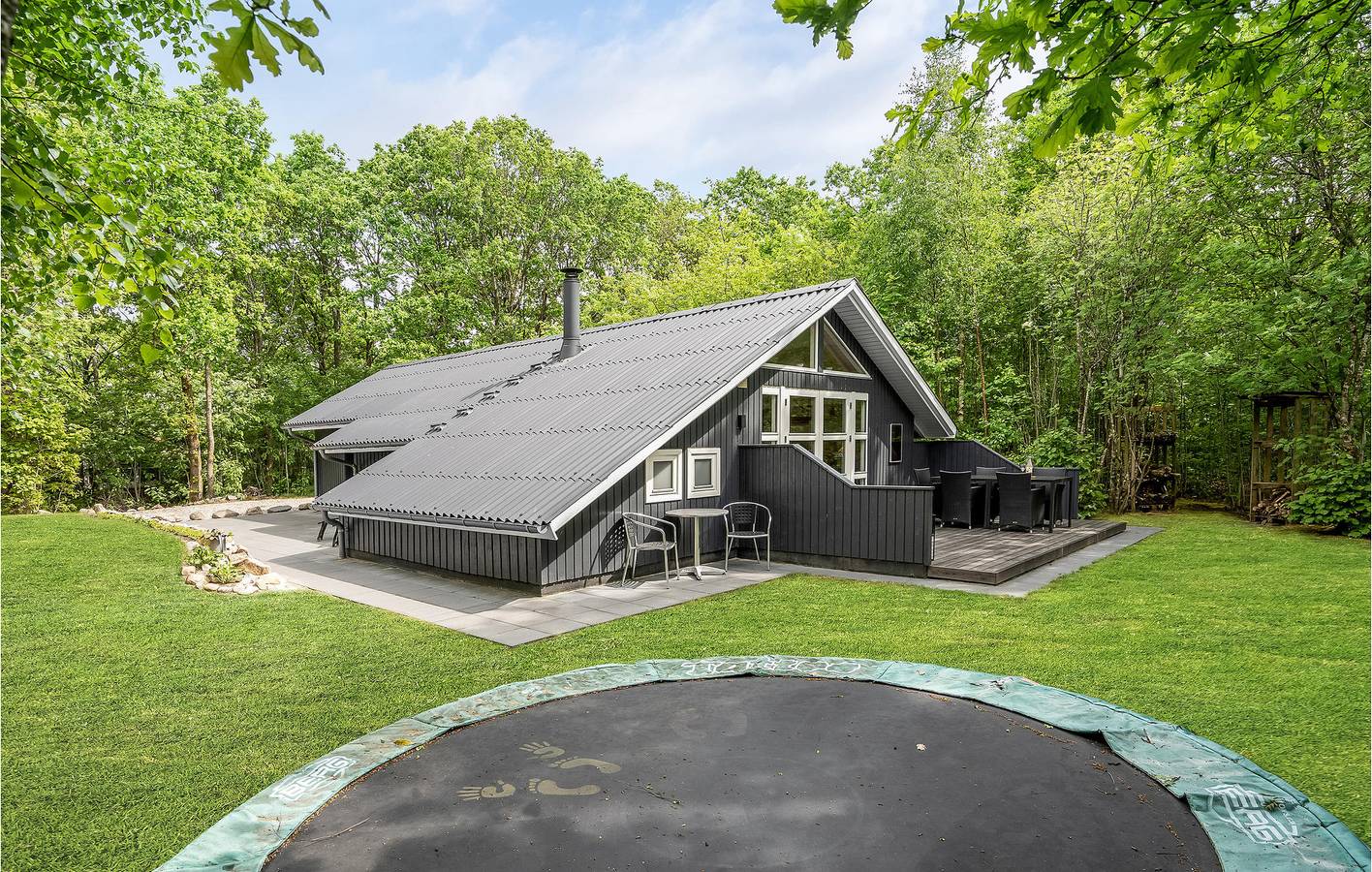 Vacation house for 5 people with yard in Varde Region