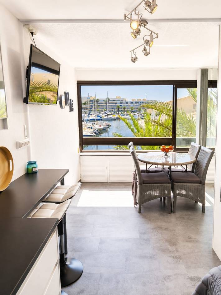 Gîte pour 2 personnes, avec Piscine dans Plage Naturiste (Le Cap d'Agde)