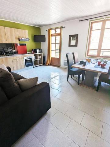 Gîte pour 4 personnes, avec terrasse et vue à Villefranche-de-Conflent