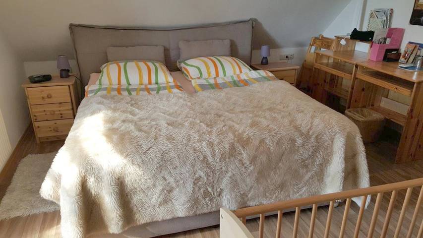 Ferienwohnung für 6 Personen, mit Balkon und Garten sowie Ausblick in Dörphof - 4