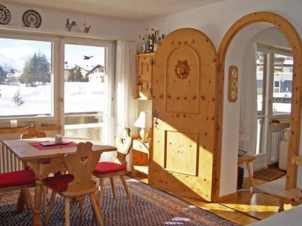 Ganze Wohnung, Chesa Allegria in Sils Maria, Sils im Engadin/Segl