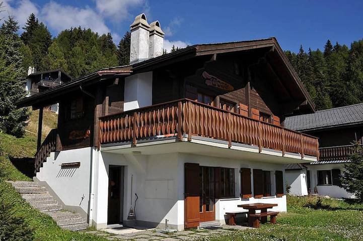 Hütte für 4 Personen, mit Balkon in Bettmeralp
