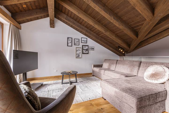 Ferienwohnung für 8 Personen, mit Balkon und Terrasse sowie Sauna in Ehrwald - 4