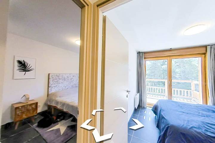 Ganze Wohnung, Large apartment at the foot of the slopes (75m flat) in La Joue du Loup, Le Dévoluy