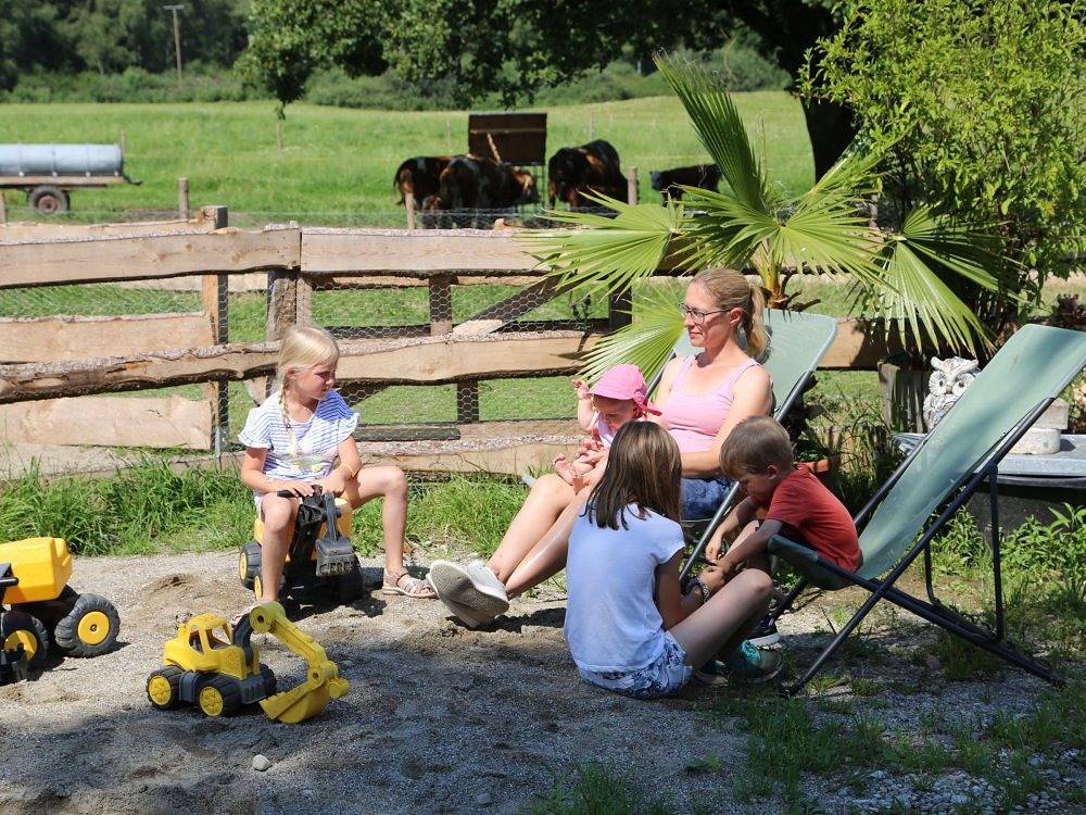 Wolfeicherhof - Whg. 7 mit Südbalkon in Eggstätt, Chiemsee