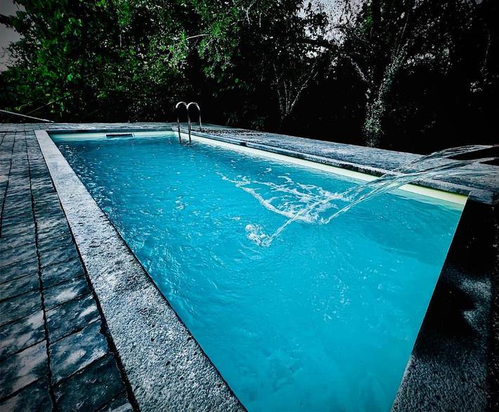 Chalet per 12 persone, con Balcone e Terrazza nonché Giardino e Piscina in 