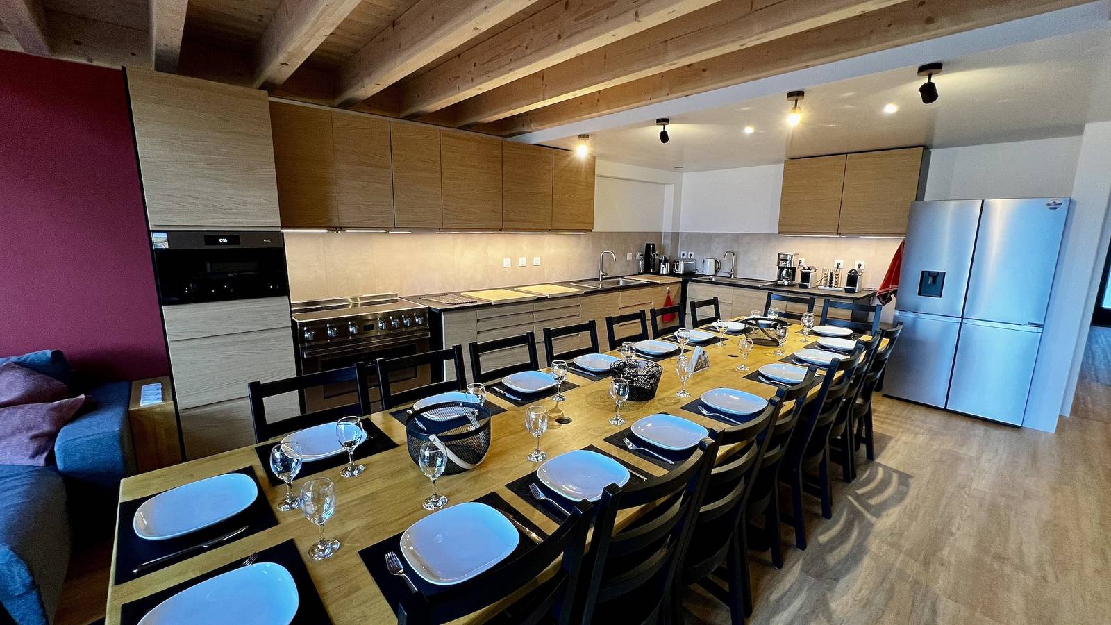 Chalet Quiétude: 17 plazas, jacuzzi, vistas montaña, terraza y Wi-Fi compartido in Font-Romeu-Odeillo-Via, Parque Natural Regional de los Pirineos Catalanes