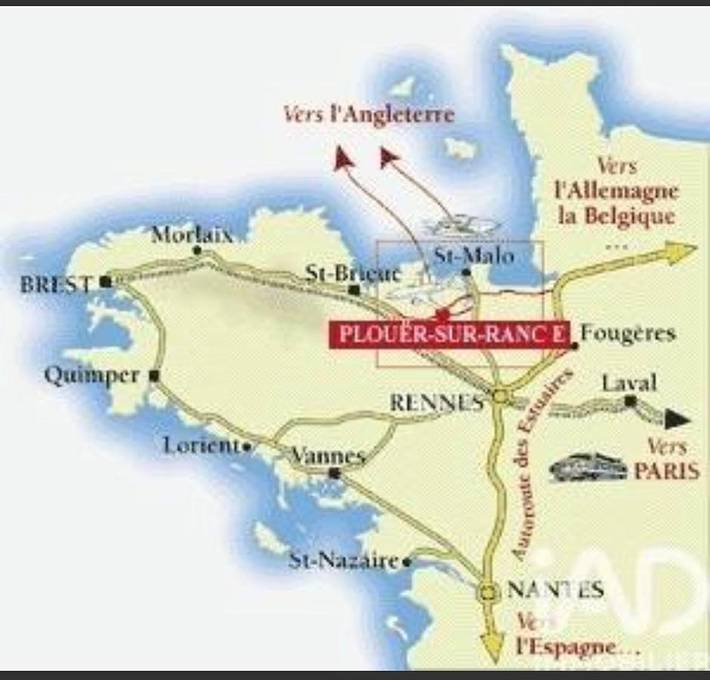 Location de vacances pour 6 personnes, avec Terrasse et Jardin à Plouër-sur-Rance - 2