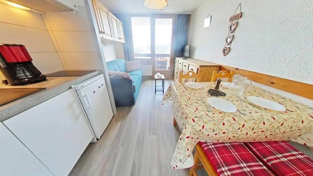 Apartamento vacacional entero, Ferienwohnung für 4 Personen (21 m²) in Hauteluce in Les Saisies, Albertville region