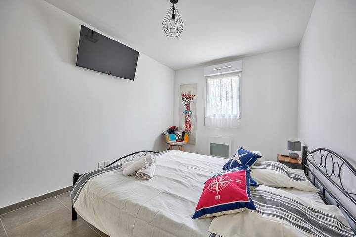 Ferienhaus für 4 Personen mit Terrasse in Barneville-Carteret, Côte de la Déroute
