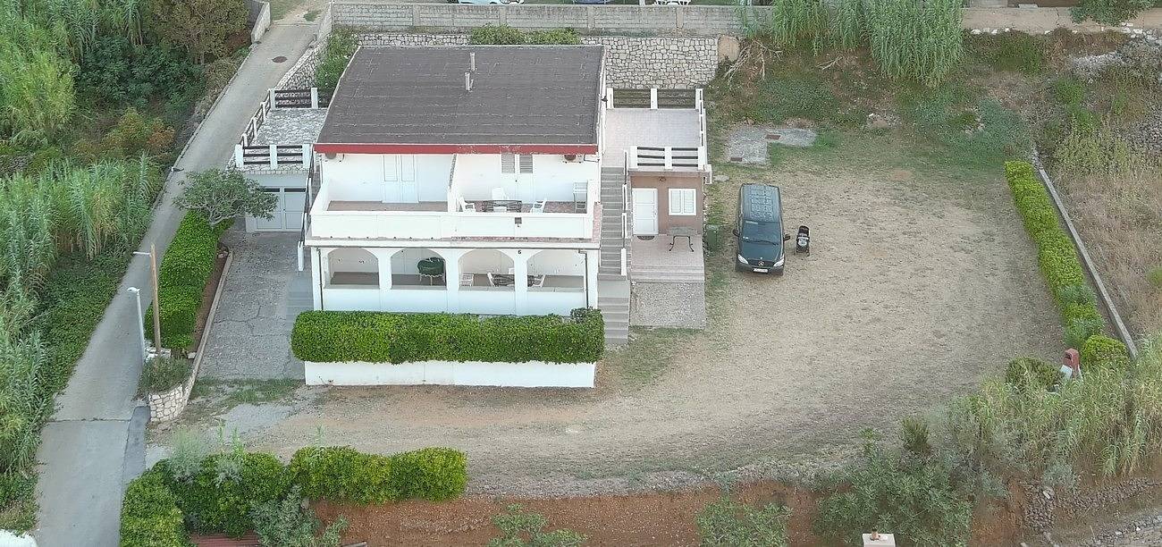 Ganze Wohnung, 1-Zimmer-Ferienwohnung mit Terrasse und Meerblick Pag A-23764-b in Pag Stadt, Pag