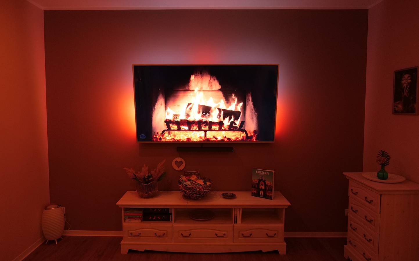 Ganze Wohnung, Ferienwohnung 'Romantische Fewo Sächs Schweiz' mit Gemeinschaftsterrasse und Wlan in Rathmannsdorf, Elbsandsteingebirge