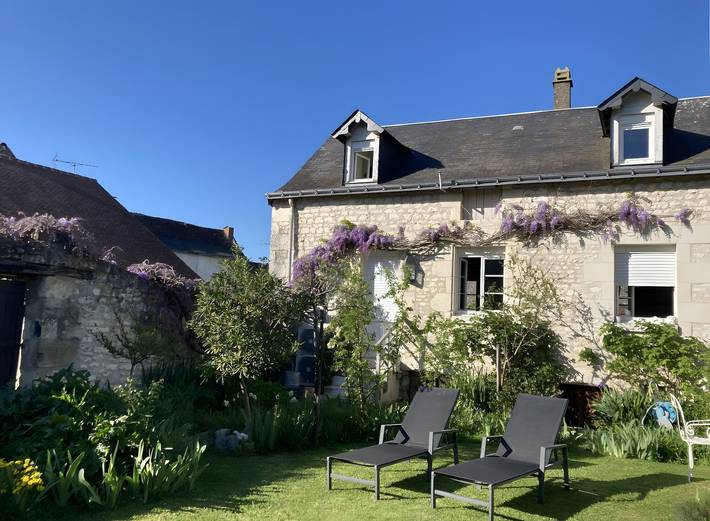 Chambre d’hôte pour 3 personnes, avec jardin en Indre-et-Loire