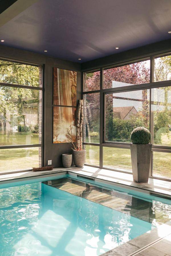 Hôtel pour 2 personnes, avec jardin et terrasse ainsi que piscine et sauna