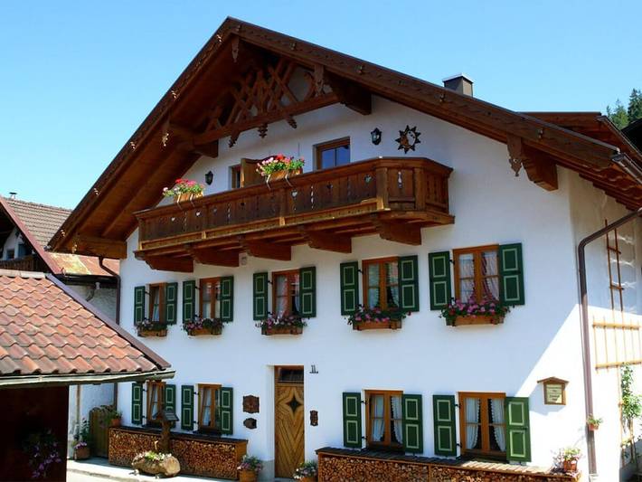 Ferienhaus für 3 Personen, mit Balkon in der Zugspitzregion