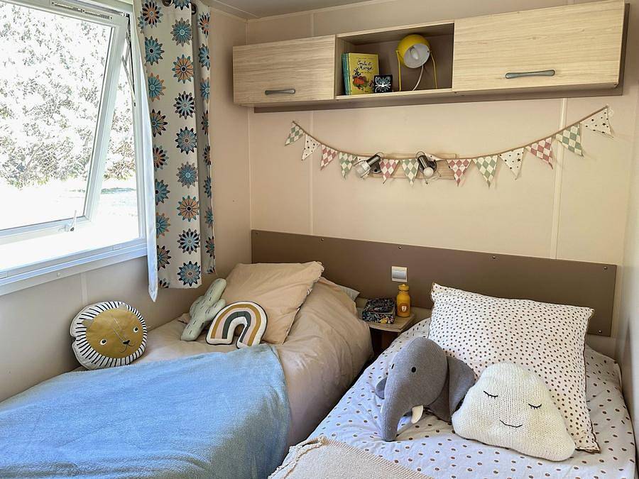 Camping Les Cigales - Mobilheim 4 personen - Komfort-Reihe in Saint-Genis, Gap und Umgebung